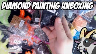 Victoria's Moon Diamond Painting Unboxing | Flosstube #86