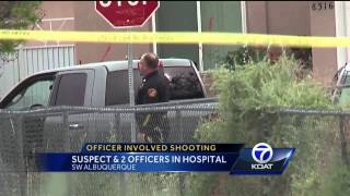 APD: Two officers hit by suspect's car, hospitalized