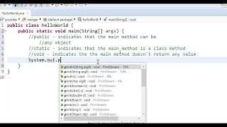 Java Programming - 2 - System.out.println()