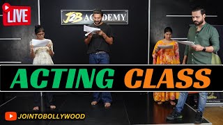 New Actor's Doubt | Live Acting Classes | Free Online Acting Class |Best Acting School in India #J2B