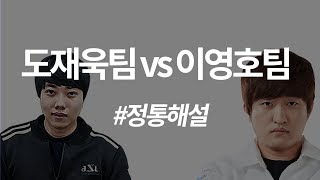 스타 김윤중 요즘핫한 점줌마의 해설? 이영호팀 vs 도재욱팀