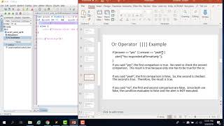 12e. JavaScript Boolean Or Operator