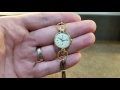 1956 ladies tudor vintage watch in 9k gold