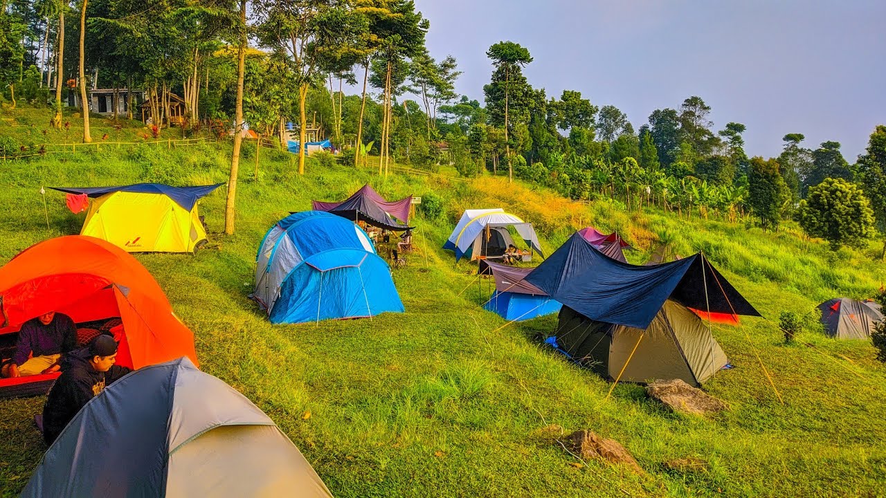 Serunya Camping Di D,bunder View Camp Gunung Bunder Bogor - YouTube