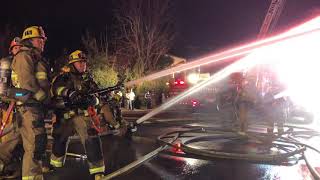 LAFD: North Hollywood Fire Destroys Building | December 21 2020