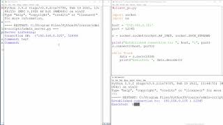 Remote Administration Tool - Python - Server and Client - [ Part 1 ]