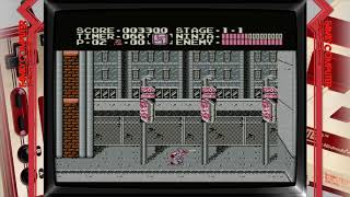 Ninja Gaiden Action 1988 MAME nes Walkthrough Gameplay - (Retro Game FHD) [1440p 60FPS]