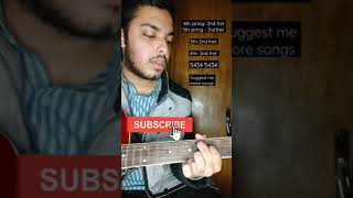 One pattern many songs | no chord no strumming | Easy to play | for beginners | #ytshorts | #shorts