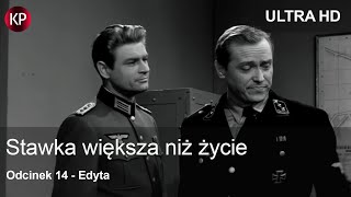 Stawka Większa Niż Życie (1968) | 4K | Odcinek 14 | Kultowy Polski Serial | Hans Kloss | Za Darmo