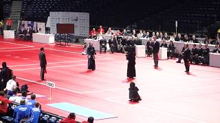 【男子団体決勝2】 セルビア(白)-フランス(赤)ヨーロッパ剣道大会 2019 European Kendo Championships Men's team Final(SER-FRA)[2]