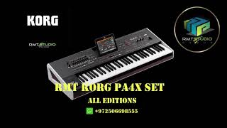 Korg Pa4x RMT Set