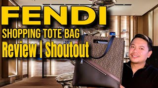 FENDI SHOPPING TOTE BAG | REVIEW | SHOUTOUT