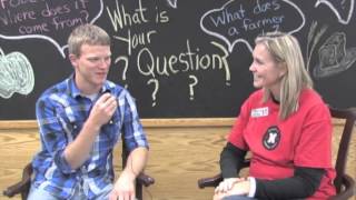 Greg Peterson Promoting Agriculture at Kimmel