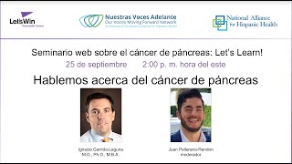 Vamos a aprender sobre el cáncer de páncreas