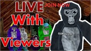 GORILLA TAG LIVE STREAM RIGHT NOW 🔴🔴🔴 Join plz #gtag #gorillataglive #gorillatag