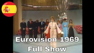 Eurovision Song Contest 1969 🇪🇸- Full Show HQ