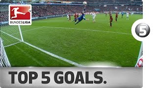 Top 5 Goals from Matchday 27 - Vote for your Goal of the Week