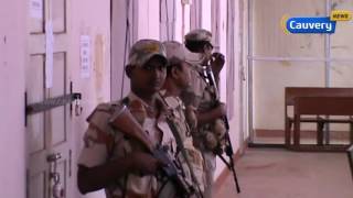 Counting centers under heavy security at Sivagangai | Cauvery News