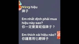 Học tiếng Quảng Đông cùng cô Dinh - Bài “20 Từ vựng và ghép câu “ 與啊莹學習廣東話 .笫廿課 “詞語和句孑”