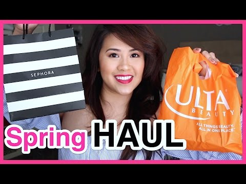 New Stuff At Sephora + Ulta HAUL (New Spring Releases) - YouTube