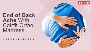 Coirfit Ortho Mattress | Rubberized Coir Mattress | Orthopaedic Mattress | Spinal Support Mattress