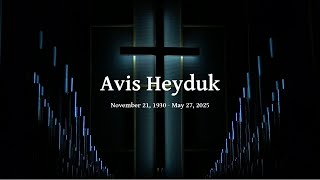 Celebration of Life for Avis Heyduk