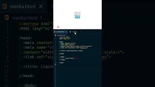 Liquid Animation 🥛🌊 #shorts #html #css #coding #programming