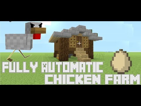 Minecraft Easy Chicken Coop Tutorial Minecraft Easy Chicken Coop Tutorial