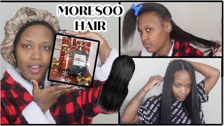 Moresoo Human Hair Extensions CLIP INS |HONEST REVIEW|