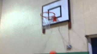 George Oakes: Basketball Wall Rebound Shot