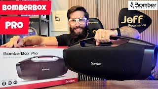 Caixa de som BOMBER BOMBERBOX PRO 90W: EVOLUIU MUITO! 😱 (Analise/Unboxing)