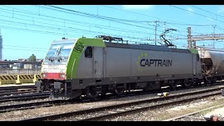 [HD - Treni] E483.312 Akiem Captrain Italia + Treno Merci in transito a Verona Porta Nuova Scalo!