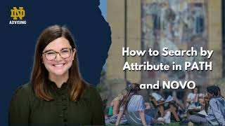 How to Search by Attribute in PATH & NOVO