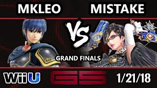 GENESIS 5 Smash 4 - FOX MVG | MKLeo (Marth) VS EMG | Mistake (Bayonetta) - SSB4 GF