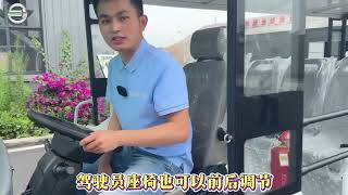 小万带你沉浸式体验23座高性能观光车#电动观光车 #观光车