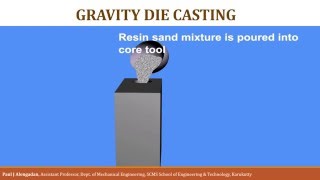 Gravity die casting