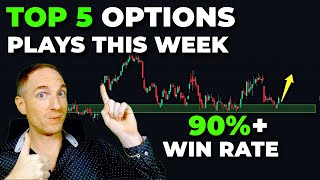 Top 5 Options Plays THIS Week! + 10 BONUS Plays (Jan 6th - Jan 10th)