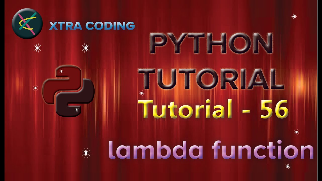 Python Tutorial Tutorial 56 Lambda Function In Python Anonymous