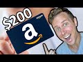 How ANYONE can get a FREE $200 Amazon gift card *LIFE HACK*