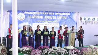 Nyang Baptist Attoi at Wanching Baptist Bümeinok platinum Jubilee on 17-19 December 2021.