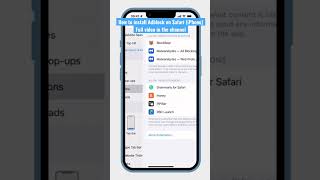 How to install ad block on iPhone for free ￼#iphone