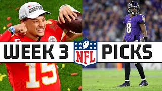 NFL Week 3 2020 Picks Straight up and Against The Spread