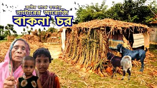 নাটোরের আরোজি বাকনা চর মানুষের দুঃখ কষ্টে জীবন যাপন || বিলমারিয়া || লালপুর || নাটোর। Part =2