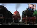 train simulator 2018 classic british locomotives race