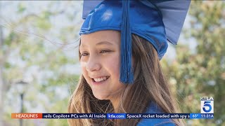 11-year-old to graduate from SoCal college, break record
