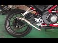 benelli tnt250 exhaust tank performance