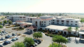 Adventist Health Hanford aerial tour