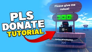 How To Make A PLS Donate Game On ROBLOX 💸