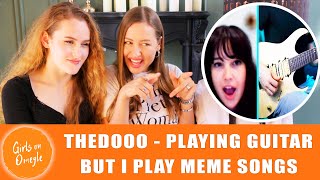 Reaction. TheDooo - Playing Guitar on Omegle but I play MEME songs. Reaction.