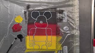 German Bearbrick #germany #bearbrick #ideas #art #painting